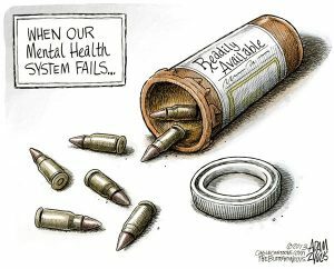 Иако починитељи насиља са оружјем могу бити ментално неисправни, то не значи да имају дијагностификовану менталну болест. Зашто је разлика различита? Прочитај ово.